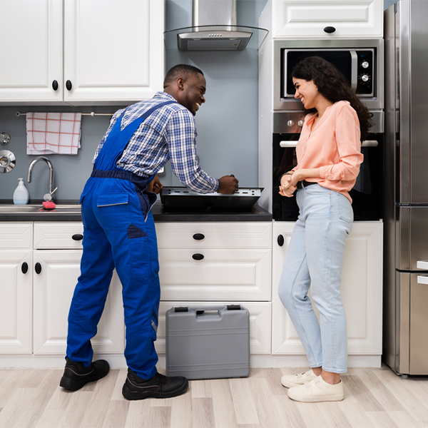 what kind of warranty do you offer on your cooktop repair services in Custer County